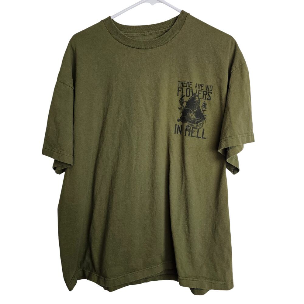Linda Finegold Mens Graphic Tee 2XL Crew Neck Skater Grunge Stretch Breathable